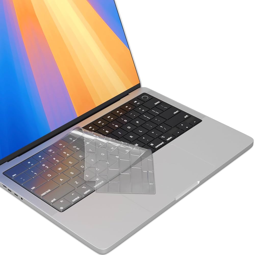 Amazon.com: Kuzy Clear Premium MacBook Pro 14 inch Keyboard